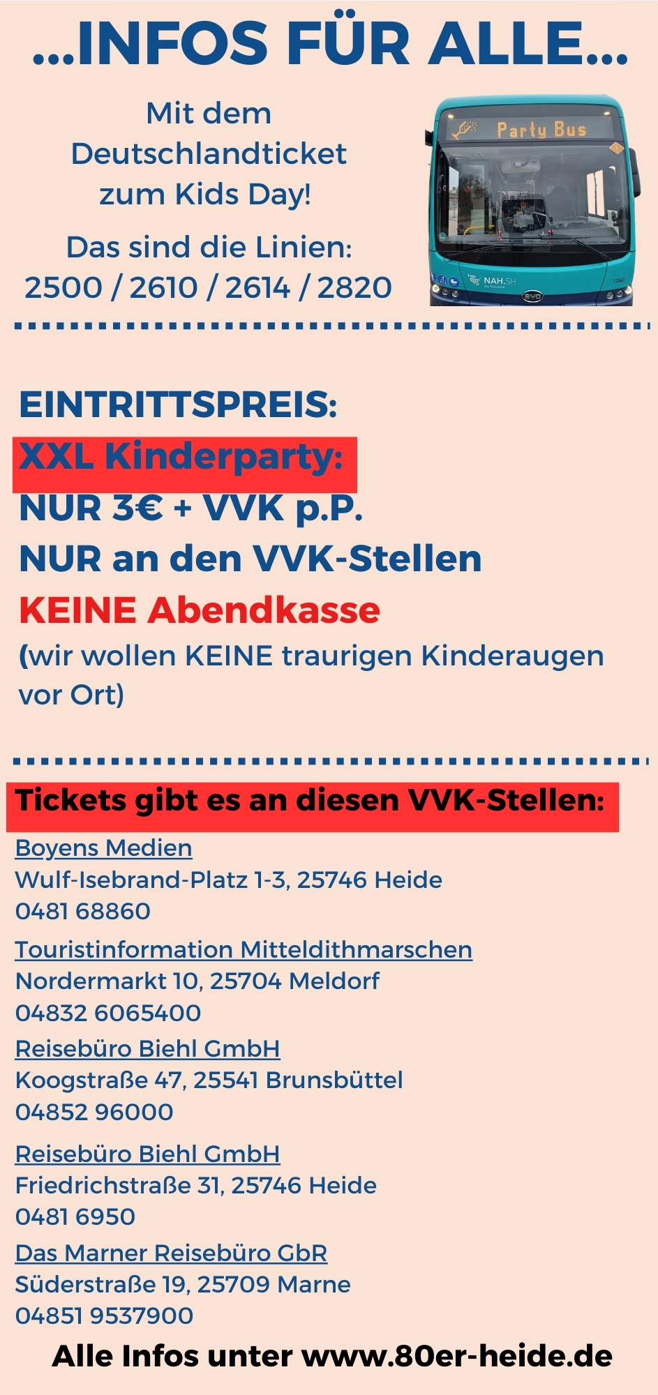 Infos für alle